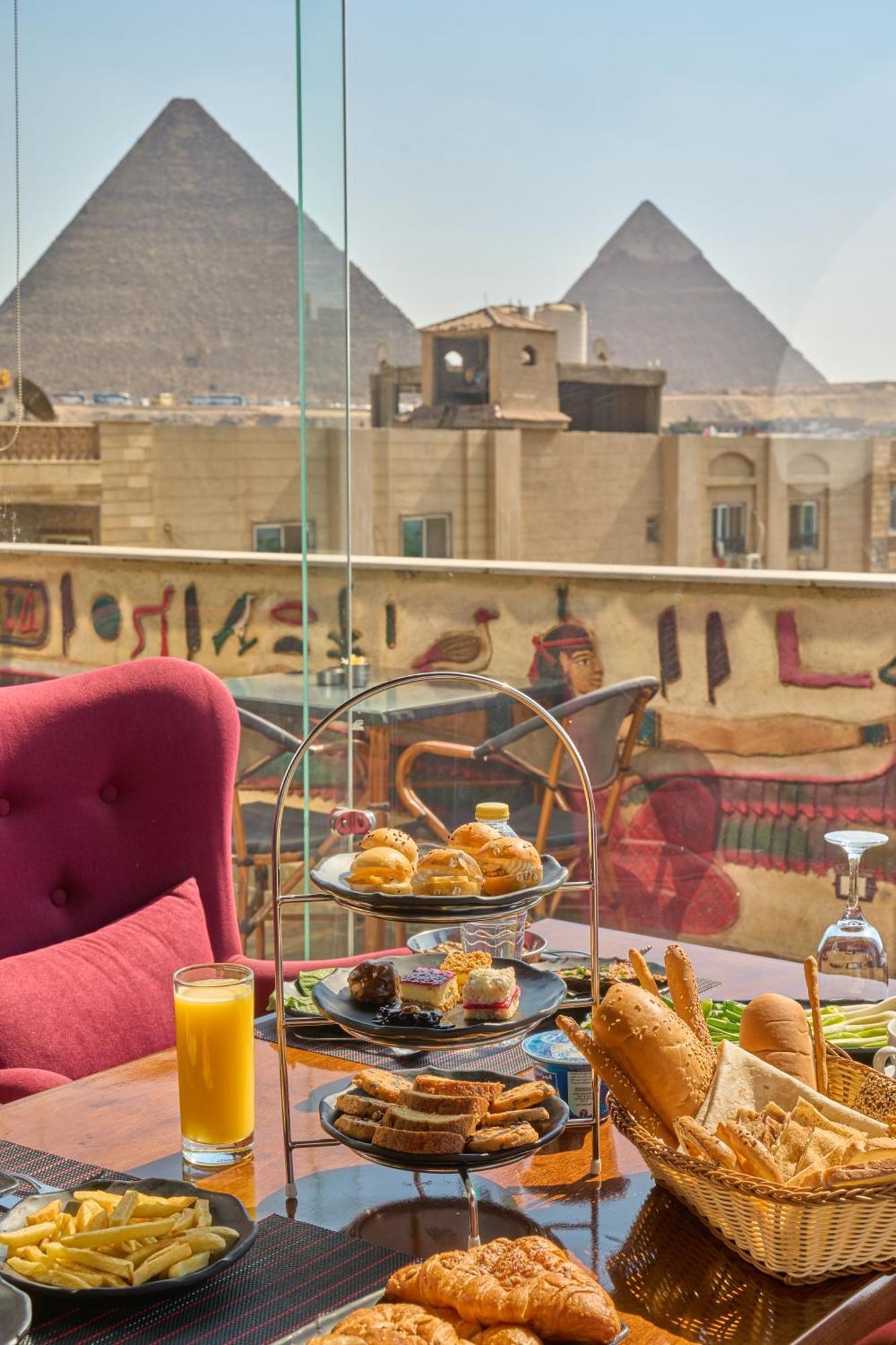King Pyramids View Hotel Kafrat al Jabal Exterior photo